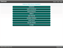 Tablet Screenshot of elektroser.com